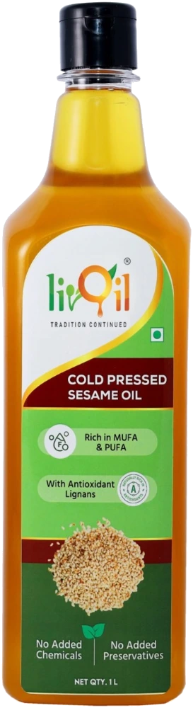 LivOil cold pressed sesame oil