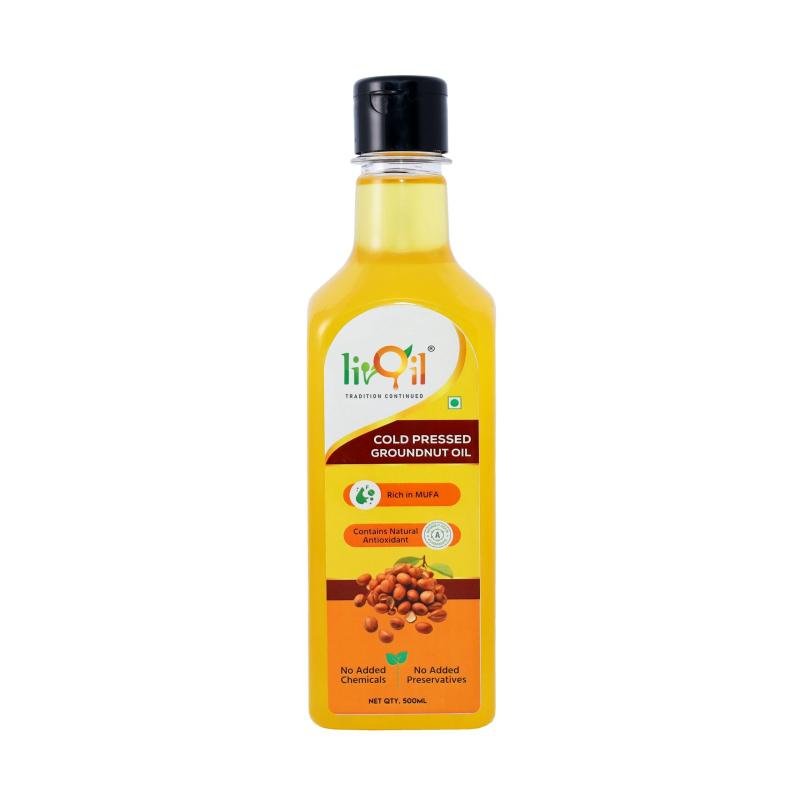 LivOil cold pressed groundnut oil